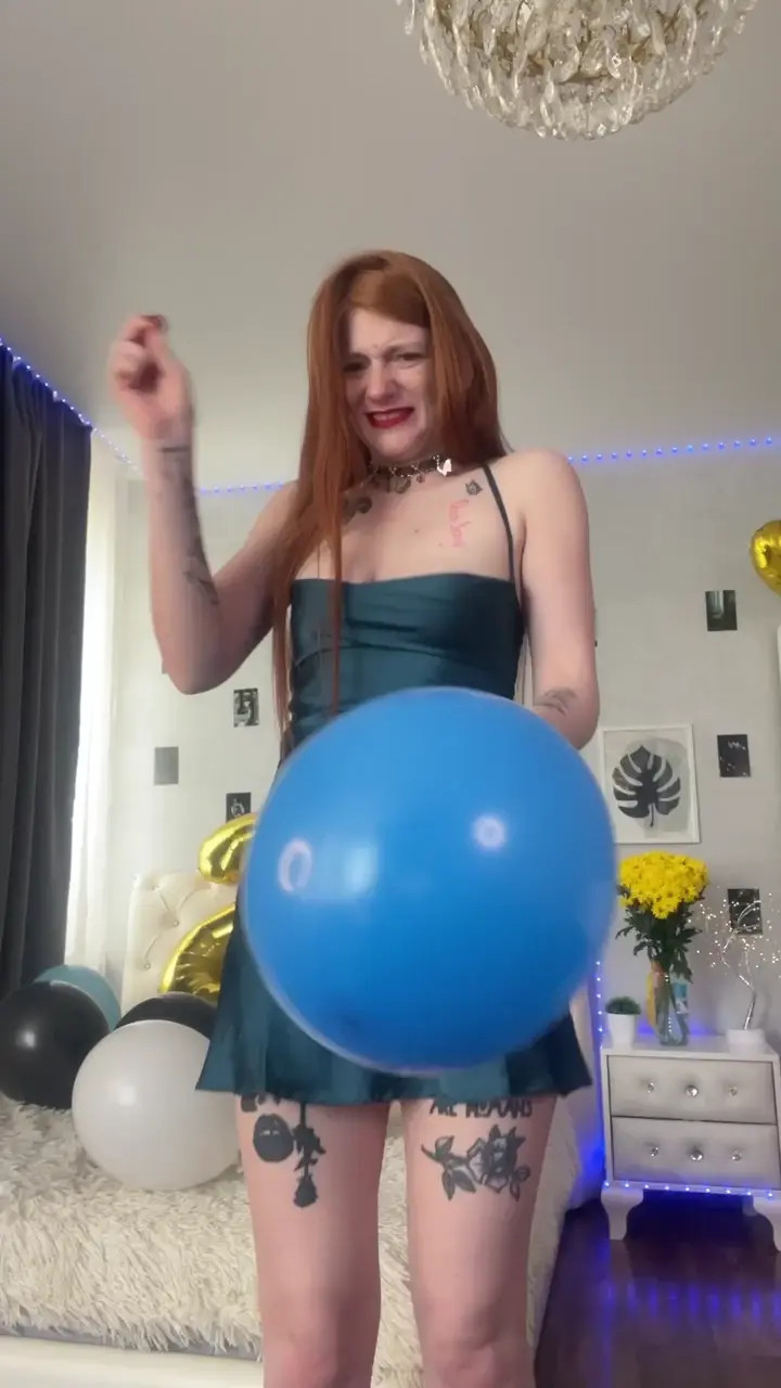 Exclusive Leak: Alice_Ginger - I'm popping balloons - Stream in FullHD | Hotleakxxx.com