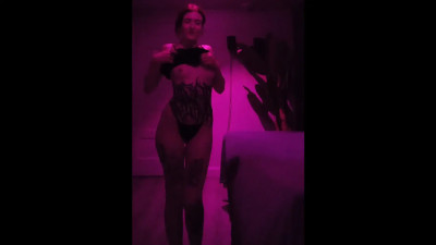ClaraVelours - Soft Masturbation Under Pink Light