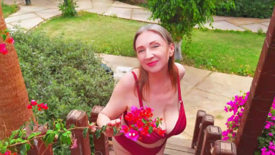 MariaOld - Granny in the garden