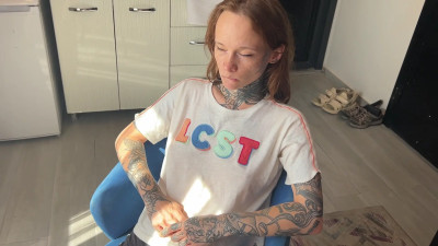 Ginger_sweetness - Babyface teen picked up for the first time