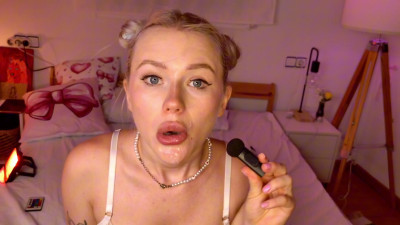 AleksaLore - Drool Tease: Spit Bubbles Just for You ASMR