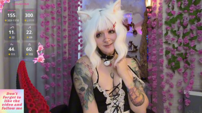 MeowAura - Neferpita teases you with her body and ahegao