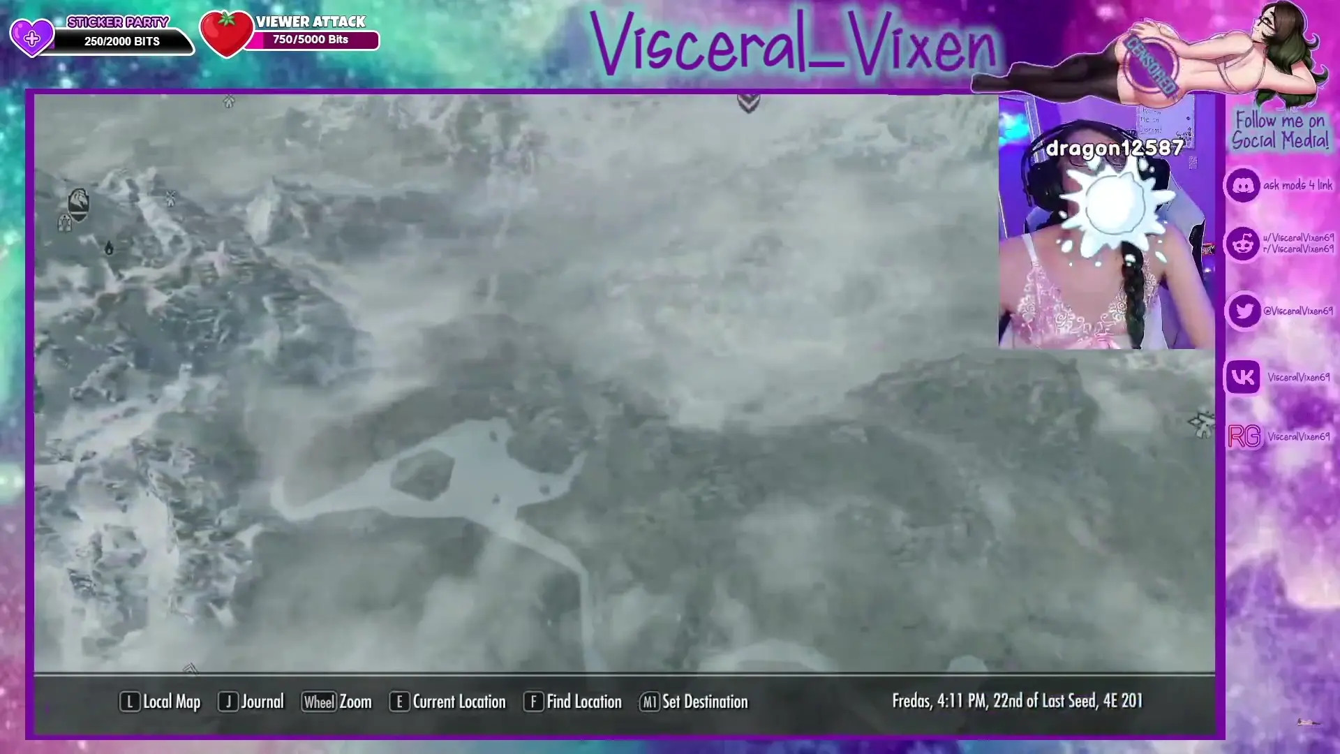 Exclusive Leak: VisceralVixen69 - SFW Modded Skyrim Stream #2 - Stream in FullHD | Hotleakxxx.com