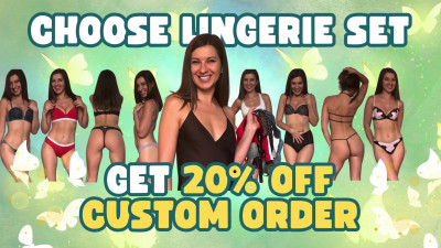 MayaAlvarez - 20% OFF Custom Videos | Pick Your Favorite Lingerie Set