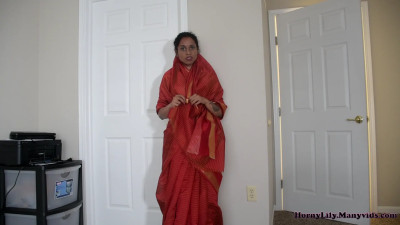 HornyLily - Indian step-mother in Hindi