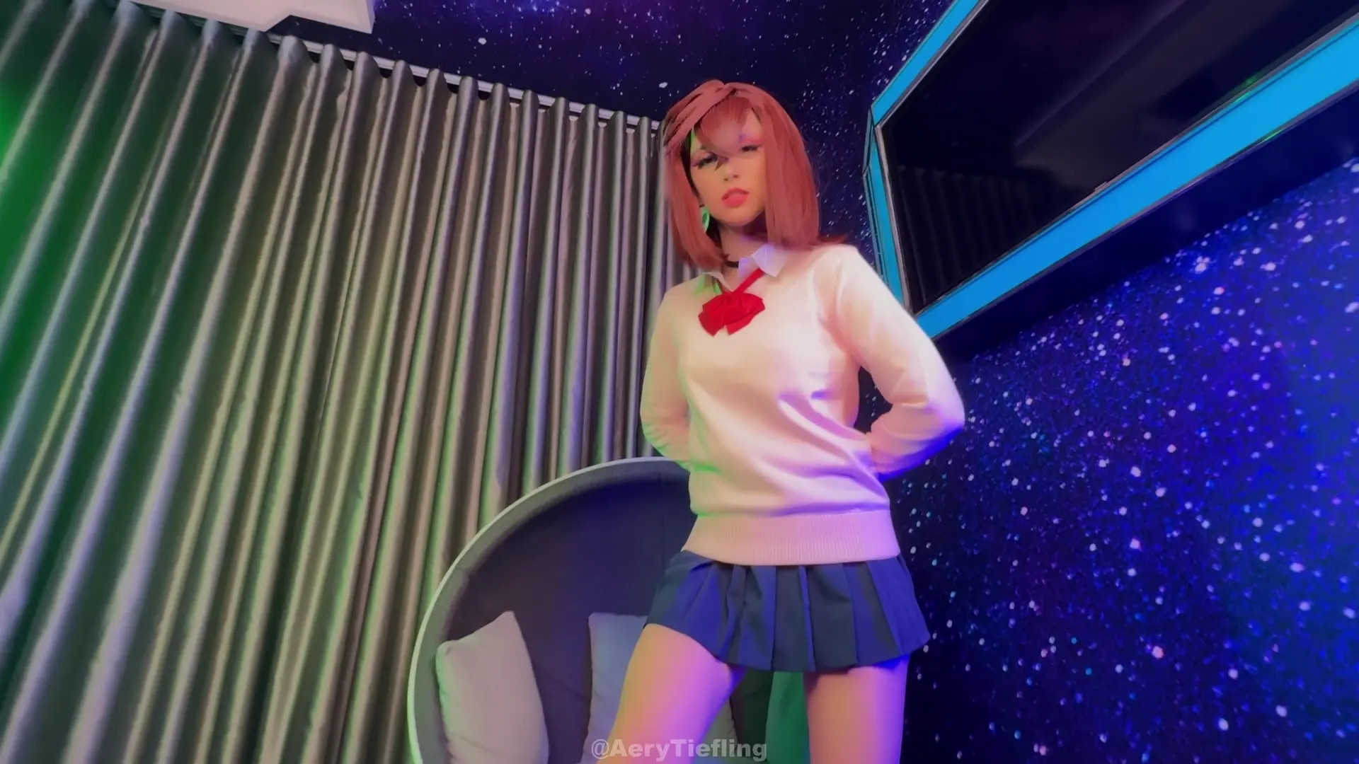 Exclusive Leak: AeryTiefling - step-Momo - Dan Da Dan cosplay - Trailer - Stream in FullHD | Hotleakxxx.com