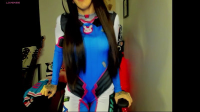xxscarlettfoxx - D.Va Cosplay Goddess Rewards Your Good Behavior