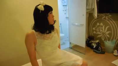 CutieMei - CutieMei in Sexy White Dress Seducing