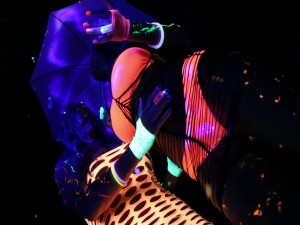 AbigailMac - Blacklight Party With Ava Addams