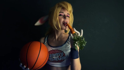 Lil cosplay slut - Lola Bunny Cosplay - Sweet carrot