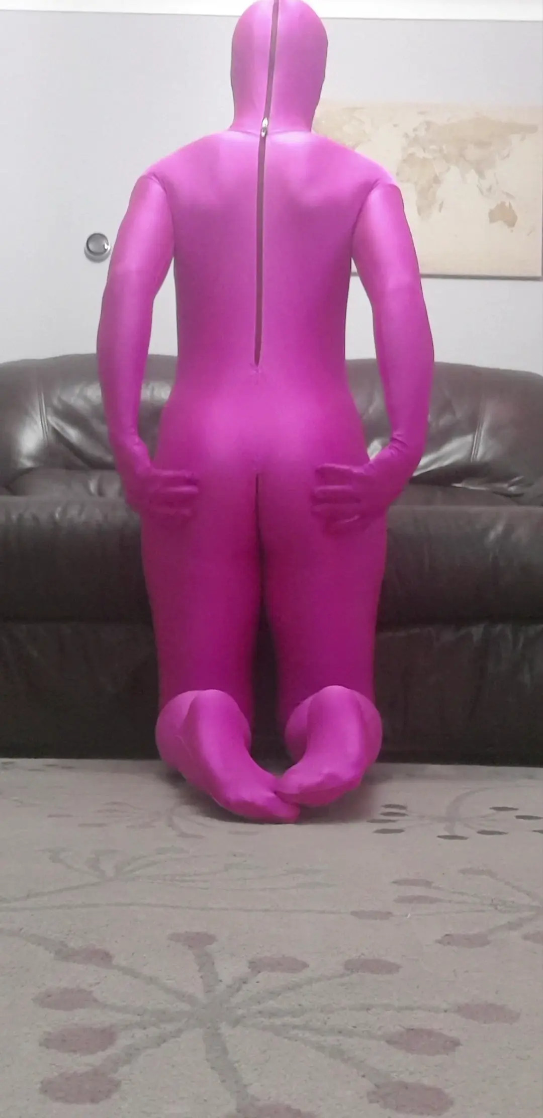 Exclusive Leak: Laura Encased - Zentai sex on the living room floor - Stream in FullHD | Hotleakxxx.com