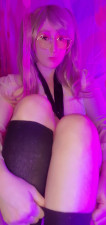 SexSalt - Schoolgirl Touches Her Pussy Through Panties