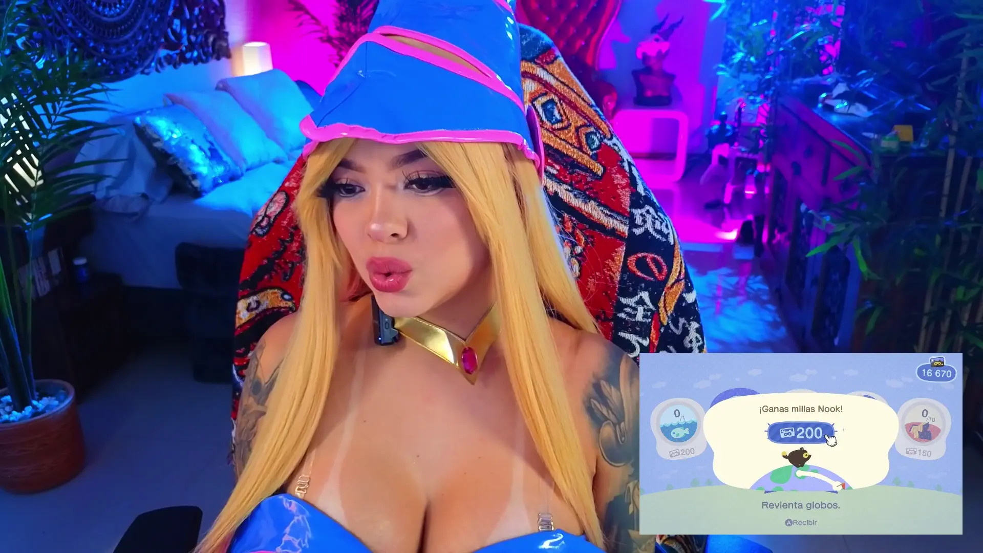 Exclusive Leak: gundamchick - Dark Magician Girl Playing ACNH on Nintendo Switch 2 - Stream in FullHD | Hotleakxxx.com