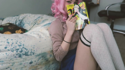 XMissMoxxiX - Natsuki Lit Club Tease