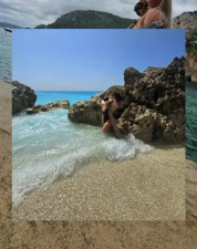 LadyCamy - Sunny Tease by the Sea