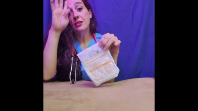 hotnursegonerogue - Nurse Chloe teaching how to put on gloves