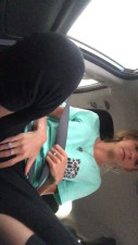 HazeyyG - Masturbating in the Car