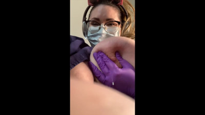 Penelope34J - Nurse Drains Her Tit