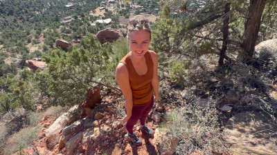 StellaSedona - Getting caught while getting a facial