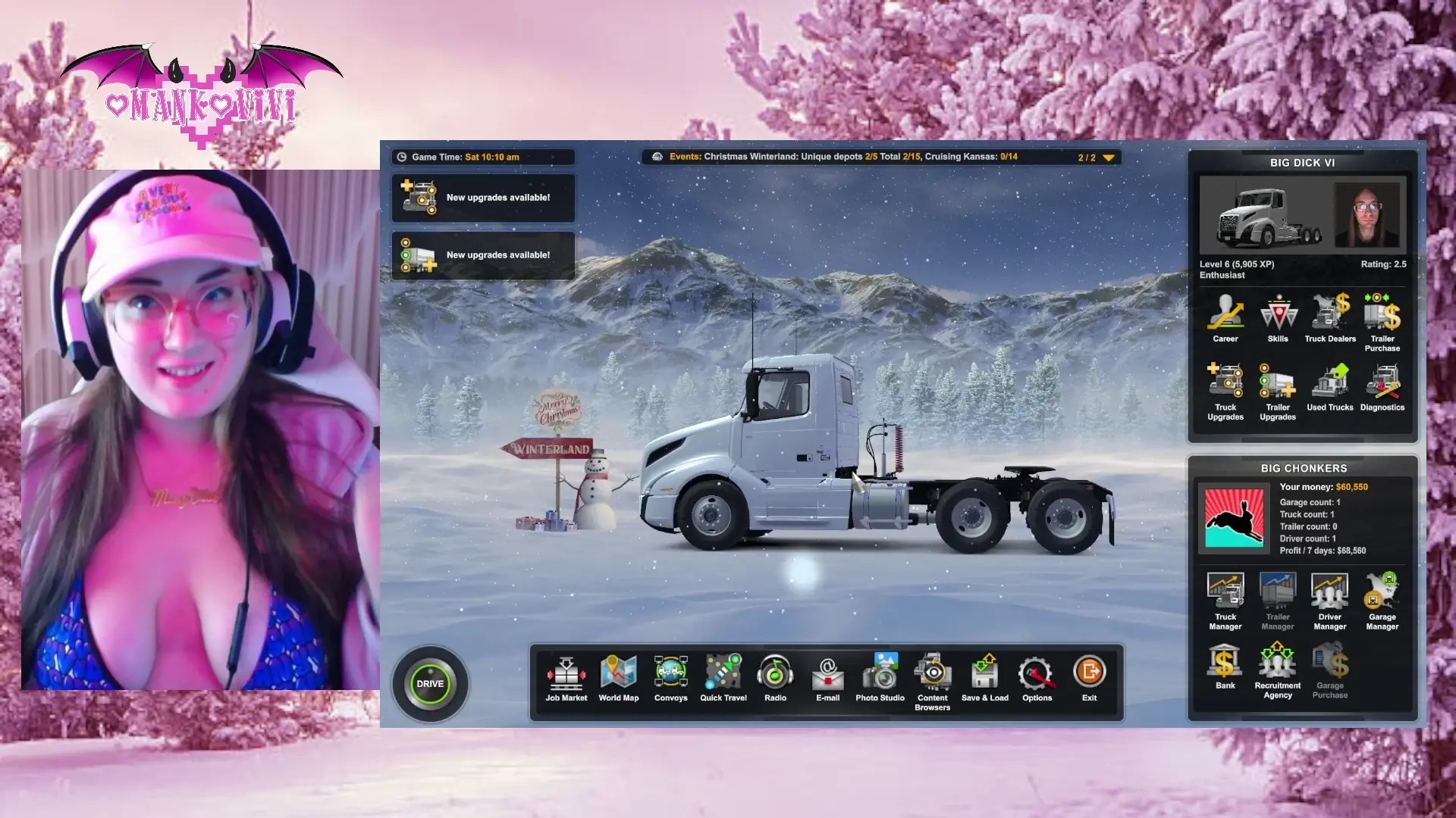 Exclusive Leak: OmankoVivi - American Truck Simulator with Bikini Vivi - Stream in FullHD | Hotleakxxx.com