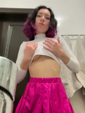 CandyMarmelad - Striptease in my friends bathroom