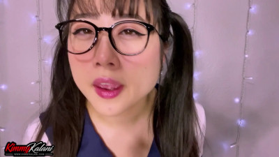 KimmyKalani - Handjob under Desk in Class -ASMR HJ