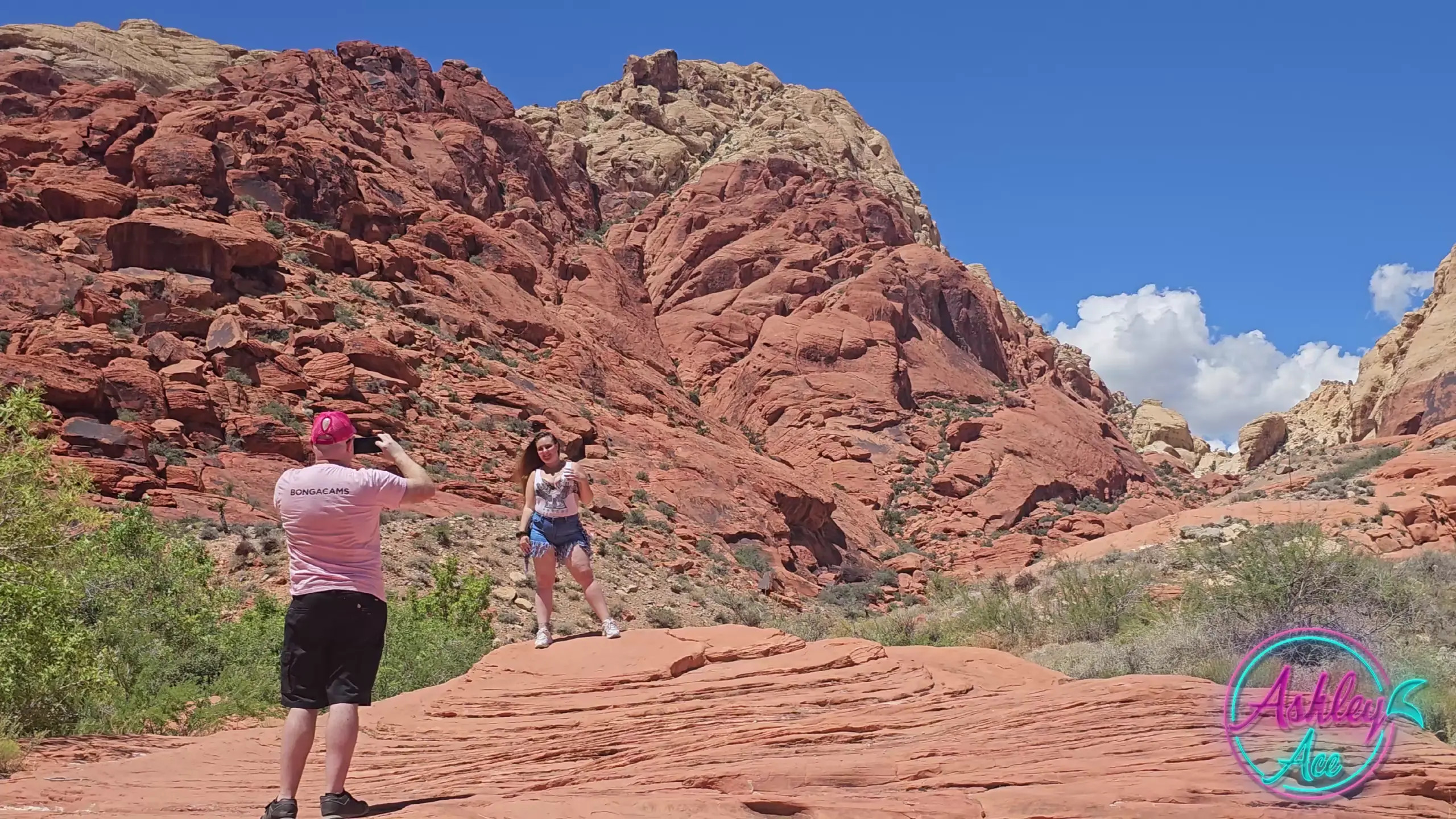 Exclusive Leak: Ashley Ace - Behind the scenes photo shoot - Ashley at Red Rock Canyon - Stream in FullHD | Hotleakxxx.com