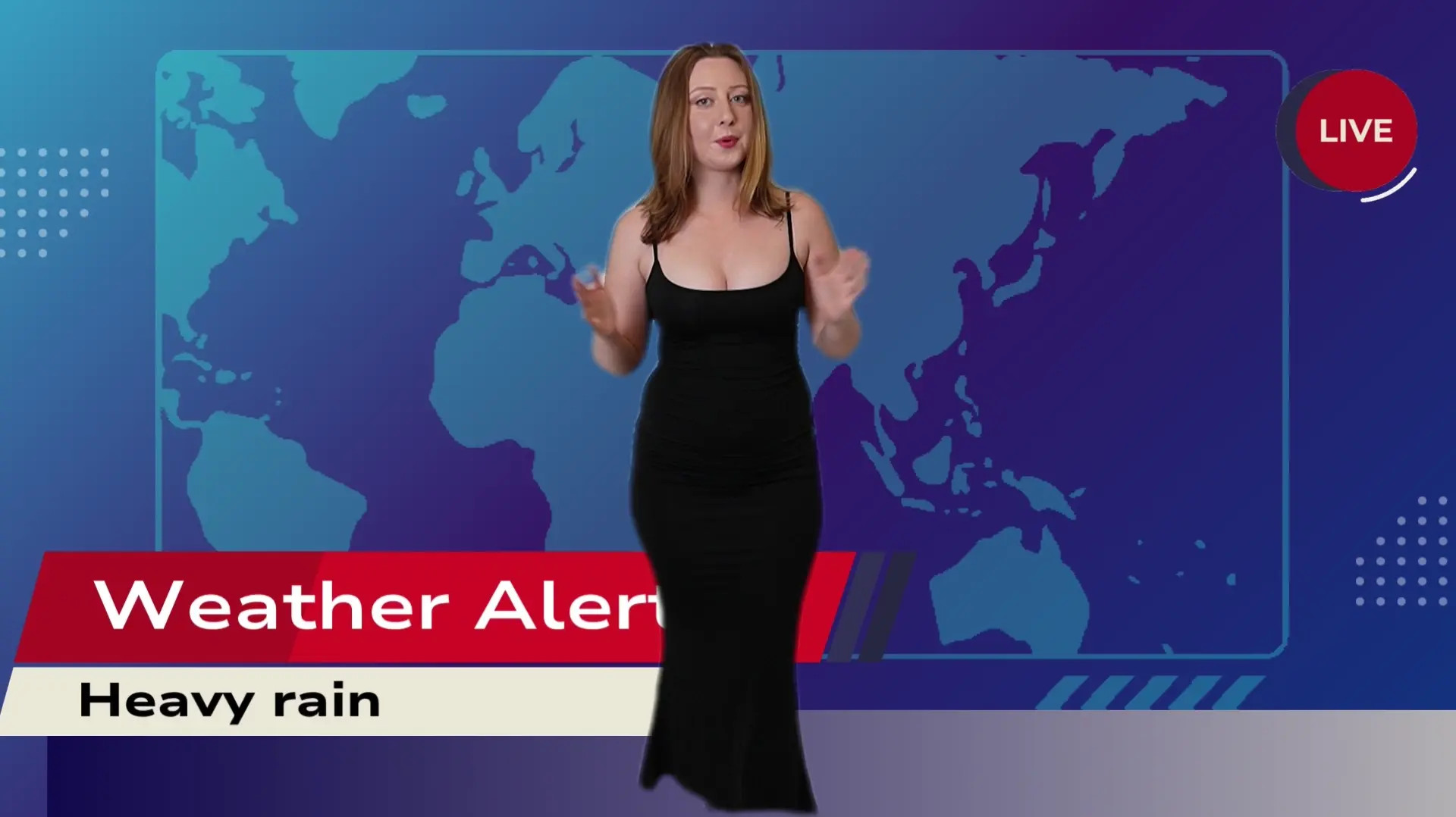 Exclusive Leak: thena love - EUF Embarrassed Underclothed Female Weather Woman - Stream in FullHD | Hotleakxxx.com