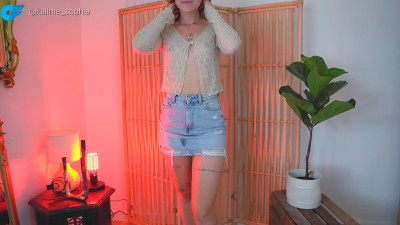 kallme_sophia - TRY ON HAUL- Transparent shirt - Skirt vs Jeans - 4K