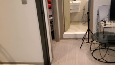 Asian Teen Threesome - Asian Thai Hotwife 3some while Cuckold Hubby play videogames