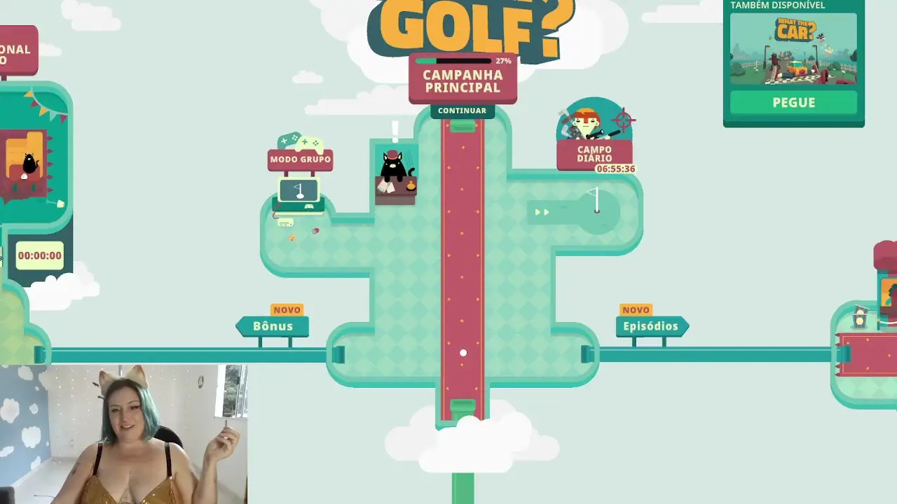 Exclusive Leak: Goddess Lara Lee - Live Gaming Playing "What the golf&quot - Stream in FullHD | Hotleakxxx.com