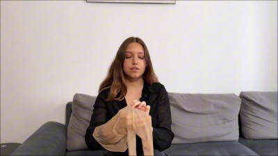 MilyMoony - FREE My Favorite Shiny Pantyhose + High Heels