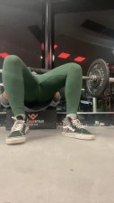 Taylor Henries - Leg Day at the Gym