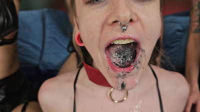 Lana Analise - 3 Dommes Face Fucking a Human Ashtray Teaser