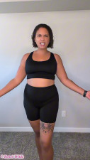 MILF Renee Wilde - MILF Yoga Shorts Try On Haul SFW