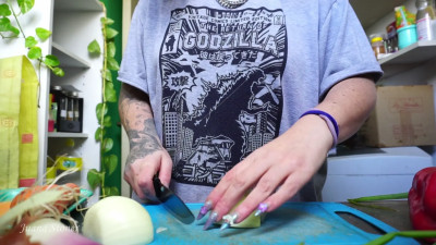 Juana Stone - Making homemade empanadas