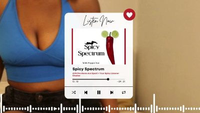Pepper Kat - Spicy Spectrum: AVN Pre-Noms Are Open! + Your Spicy Listener