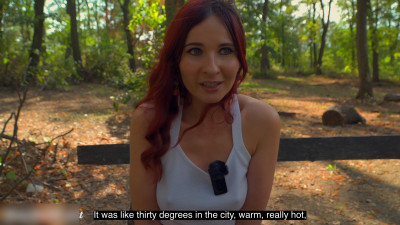 JenySmith - I'm practicing my english with a freind in the woods