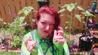 EnchantressGenevieve - Snake Mistress in the garden
