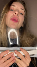 Braces Fetish - Licking and drooling