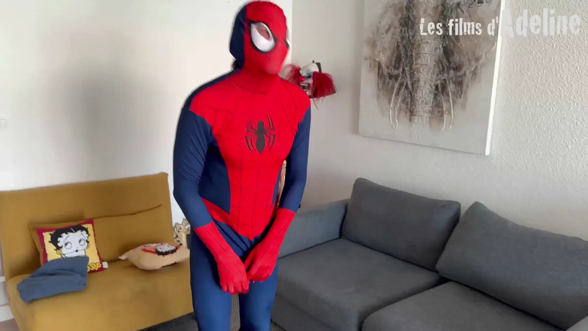 Exclusive Leak: Adeline Lafouine - When Spiderman comes to my rescue - Stream in FullHD | Hotleakxxx.com