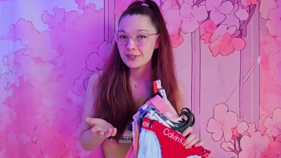 petitesubkitten - CALVIN KLEIN try-on haul ASMR