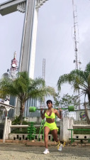 Mariana Martix - Mariana Martix Work out in a mountain