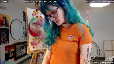 heidiv - NSFW Painting Show