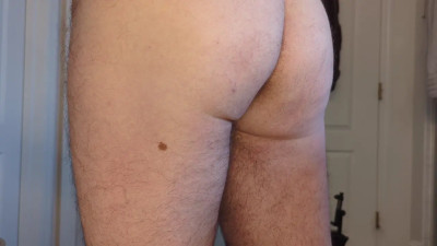 Always Fun No Pants - Big butt plug play in chastity