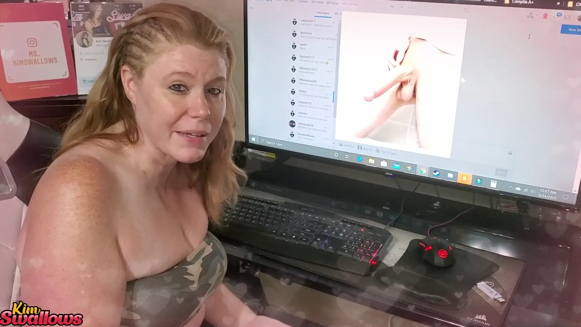 Exclusive Leak: kimswallows - Fan Dick Rating for Ijoe - Stream in FullHD | Hotleakxxx.com