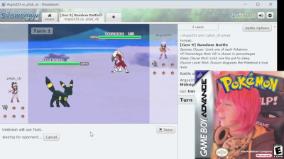 pitykitty - SFW [Gaming] Battle in Pkmn Showdown with chat
