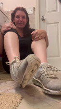 Naughtyexterminator - Check out my smelly sneakers