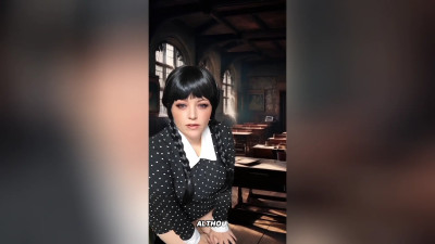 SapphireStyle90 - A Lesson in Regret with Wednesday Addams