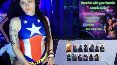 BlaizeyBBy - BlaizeyBBy Plays Marvel Rivals in Full Captain America Mode
